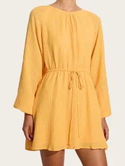 Constance Mini Dress - Saffron