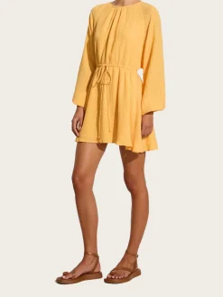 Constance Mini Dress - Saffron