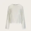 Core Longsleeve Sequin - White