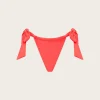 Costa Bikini Bottoms - Vermillon