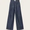 Cosy Denim Sotem Pants - Dark Indigo
