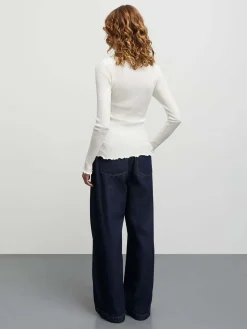 Cosy Denim Sotem Pants - Dark Indigo