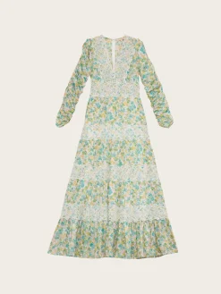 Cotton Slub Maxi Dress - Anemone Fields