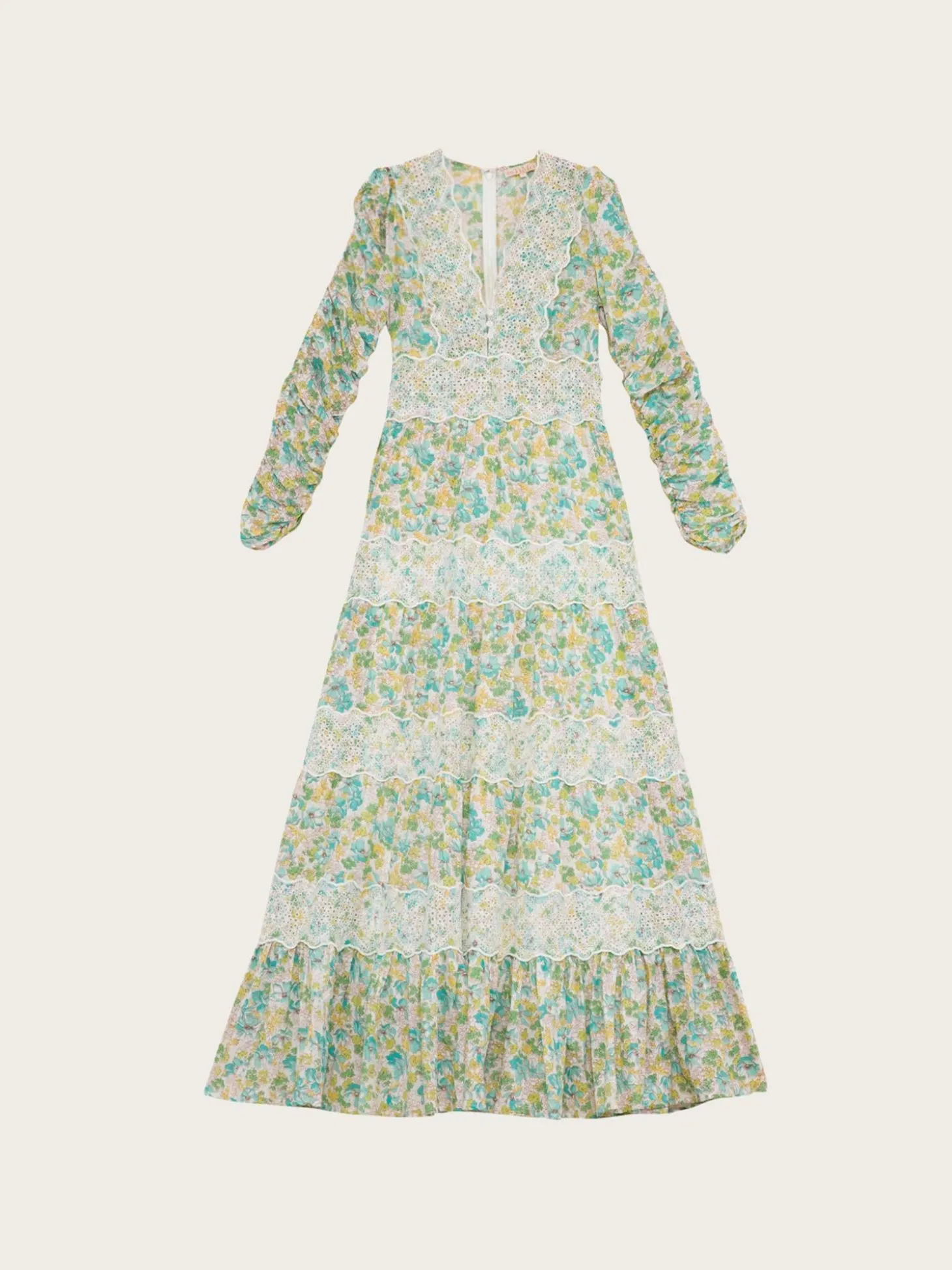 Cotton Slub Maxi Dress - Anemone Fields