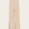 Decy HW Pants - Light Sand Melange
