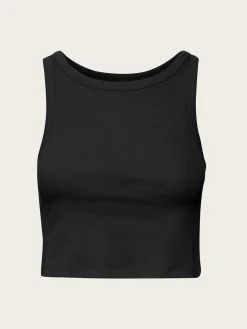 Drew Cropped Top - Black
