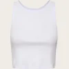 Drew Cropped Top - Bright White