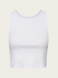 Drew Cropped Top - Bright White