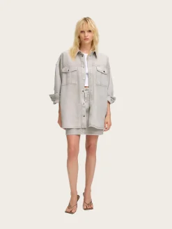 Drew Cropped Top - Bright White