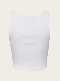 Drew Cropped Top - Bright White