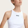 Drew sl Logo Tank - Bright White