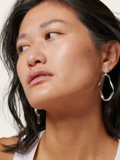 Earring Aloma Large - Silver