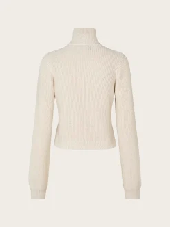 Enbessie Ls Cardigan - Oatmeal Speckle