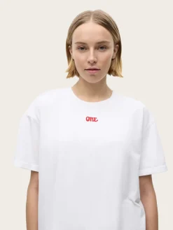 Enkulla ss Tee - White One Love