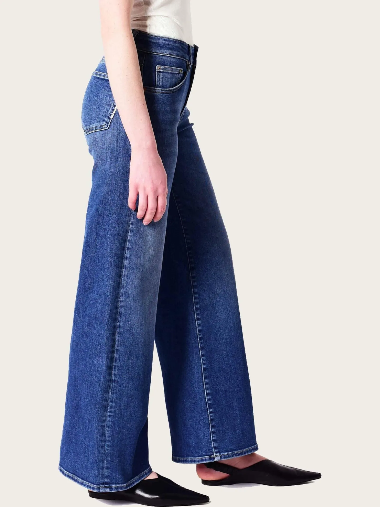 Eva Wide - Iris Indigo