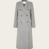 Falcon Coat - Grey Melange