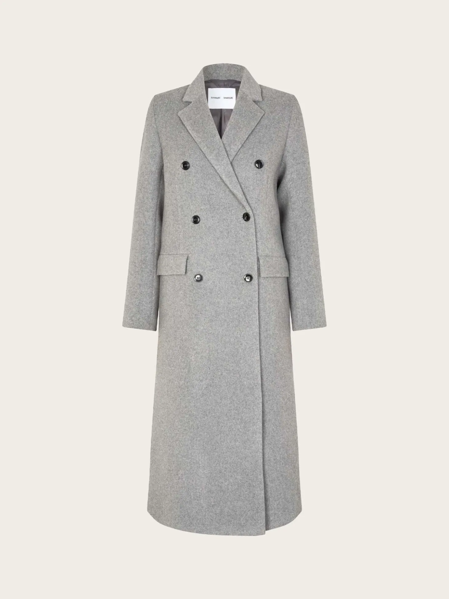 Falcon Coat - Grey Melange