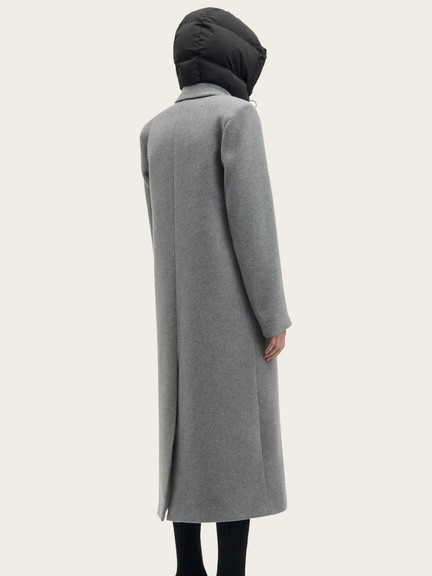 Falcon Coat - Grey Melange