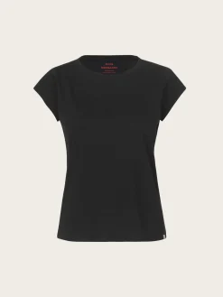 Fine Jersey Teasy Tee - Black