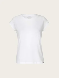 Fine Jersey Teasy Tee - White