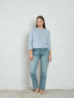 Fiona Summer Sweater - Ice Blue