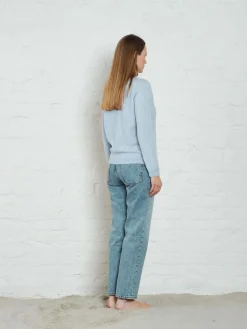 Fiona Summer Sweater - Ice Blue