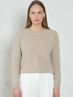 Fiona Summer Sweater - Lt Beige Melange