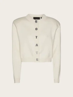 Firm Knit Cardigan - Egret