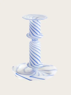 Flare Stripe Medium - Milk/Blue