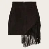 Fringe Skirt - Black
