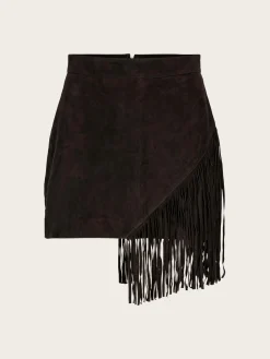 Fringe Skirt - Black