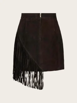 Fringe Skirt - Black