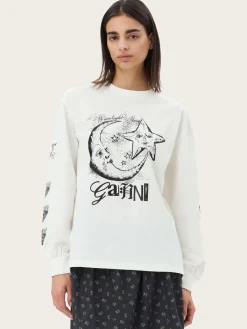 Future Heavy Jersey Moon Long Sleeve T-shirt - Egret