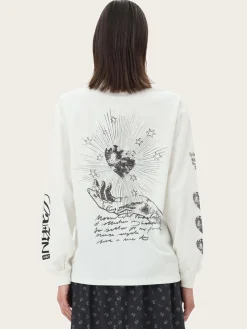 Future Heavy Jersey Moon Long Sleeve T-shirt - Egret