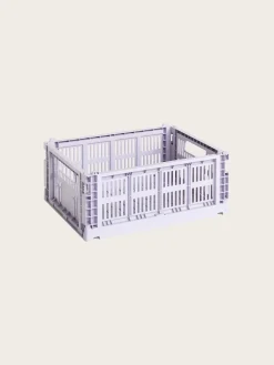Hay Colour Crate Medium - Lavender
