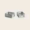 HAY Colour Crate Mini-Set of 2 - Light grey