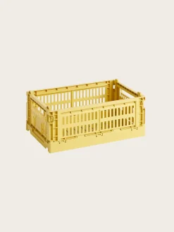 Hay Colour Crate Small - Dusty Yellow