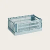Hay Colour Crate Small - Dusty Blue