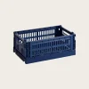 Hay Colour Crate Small - Dark Blue
