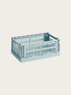 Hay Colour Crate Small - Dusty Blue