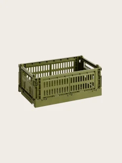 Hay Colour Crate Small - Olive
