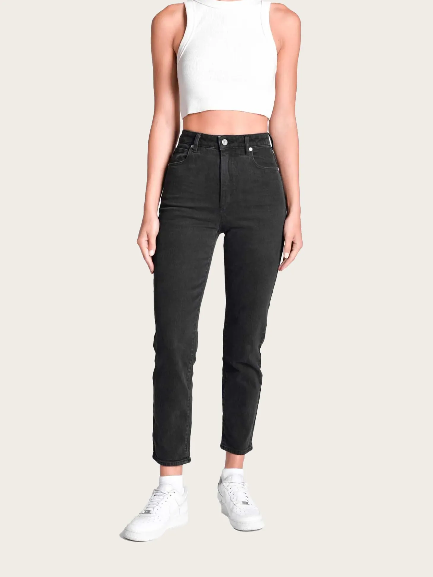 94 High Slim Whitney Recycled - Black Overdye