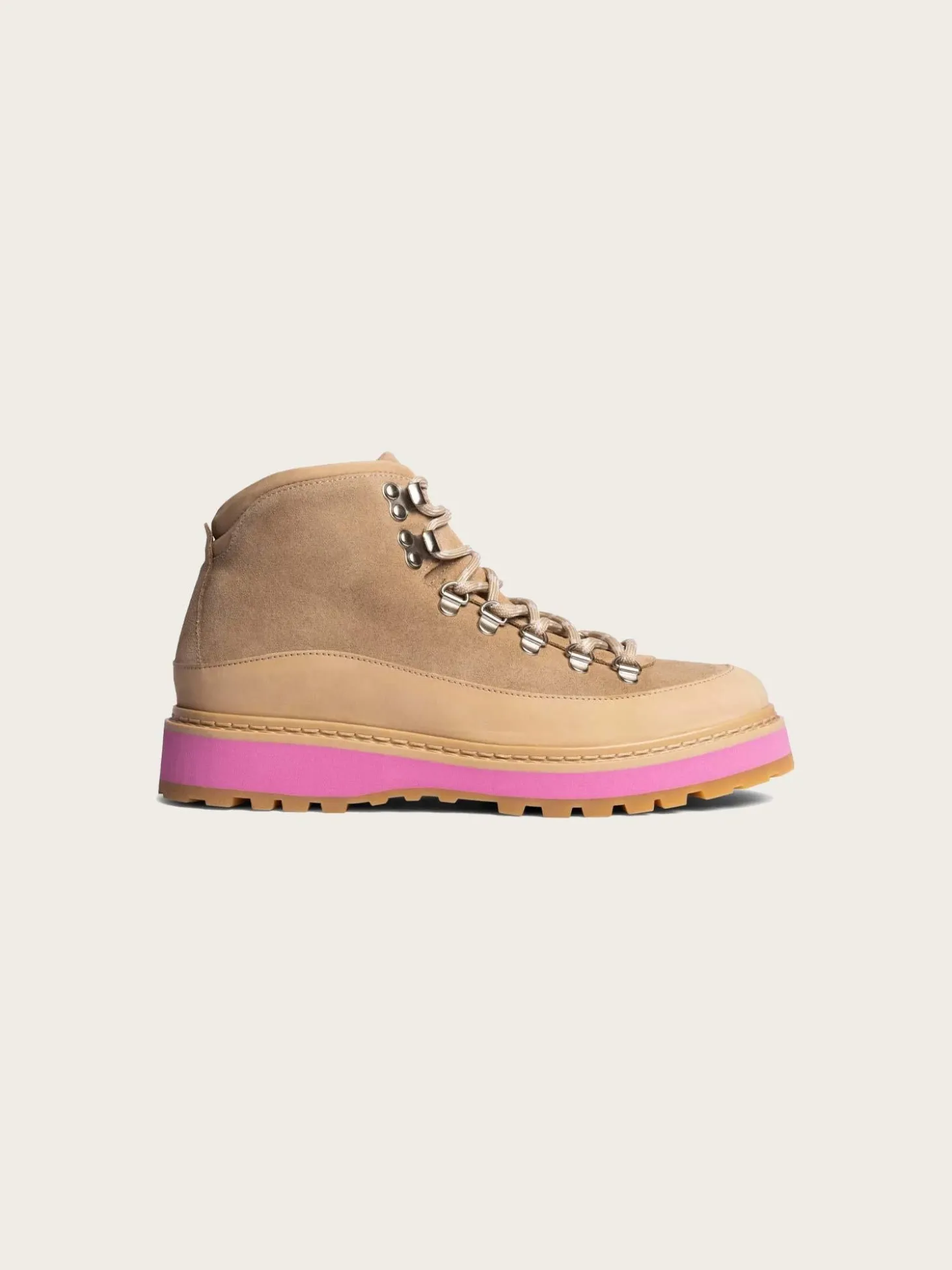 Hiking Core Cap Suede - Beige Pink