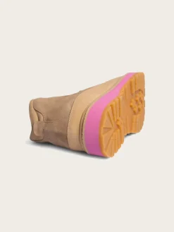 Hiking Core Cap Suede - Beige Pink