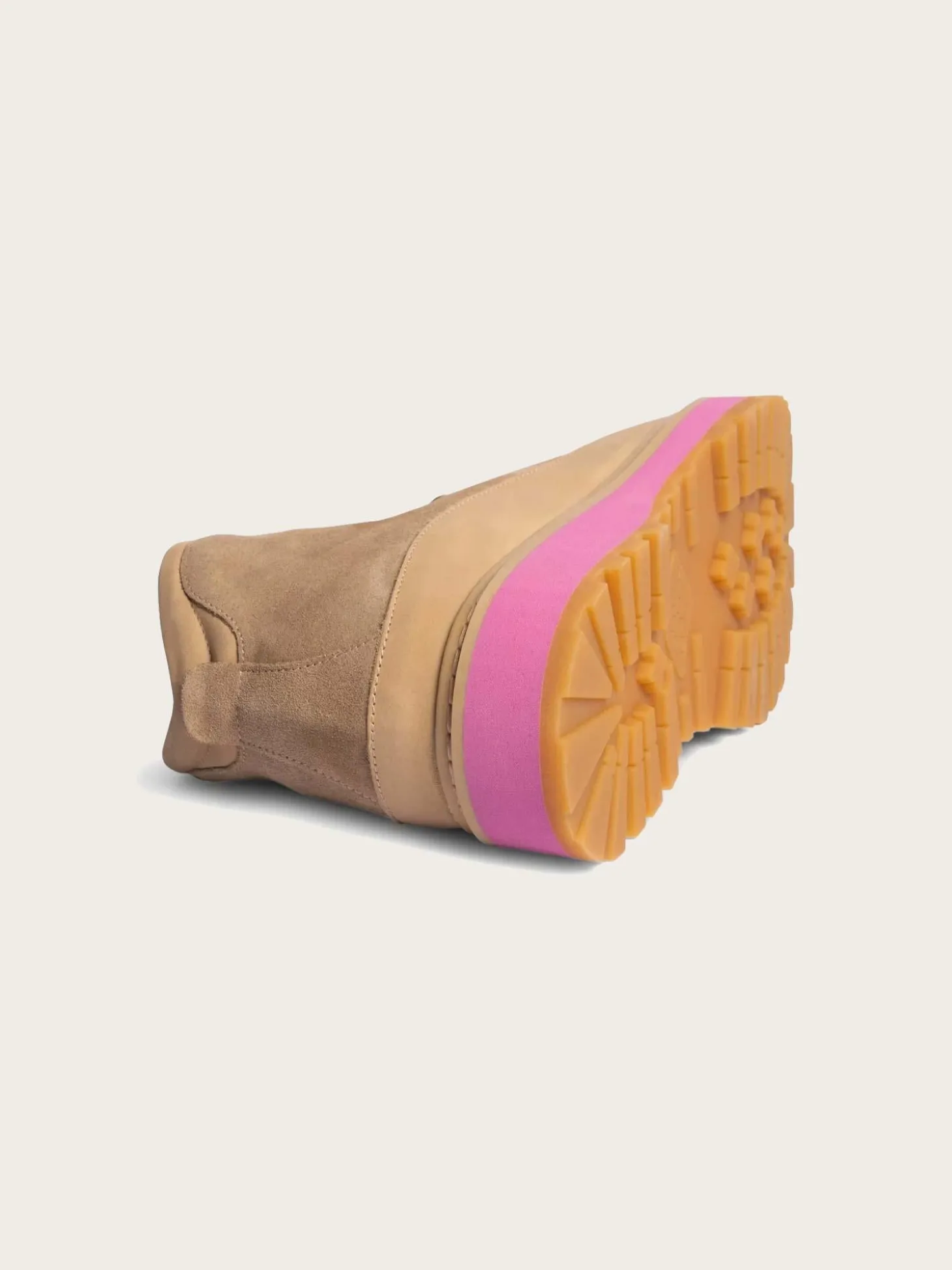Hiking Core Cap Suede - Beige Pink