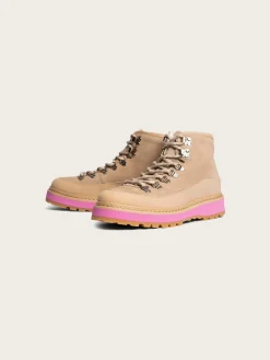 Hiking Core Cap Suede - Beige Pink