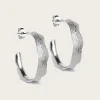 Hoops Ane Large - Silver