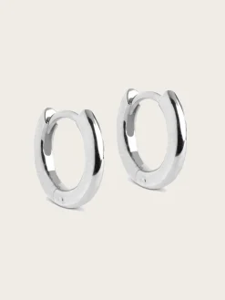 Hoops Chunky Classic - Silver 8mm