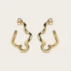 Hoops Curly - Gold