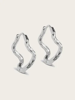 Hoops Holly Large - Silver